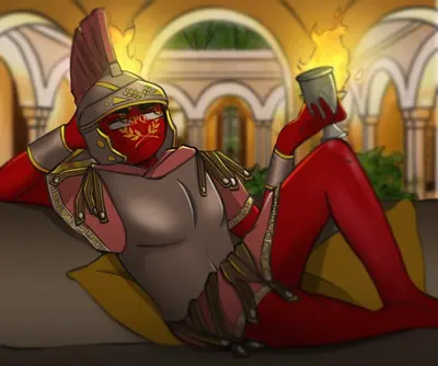 Countryhumans of roman empire