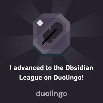 Obsidian League (Duolingo)