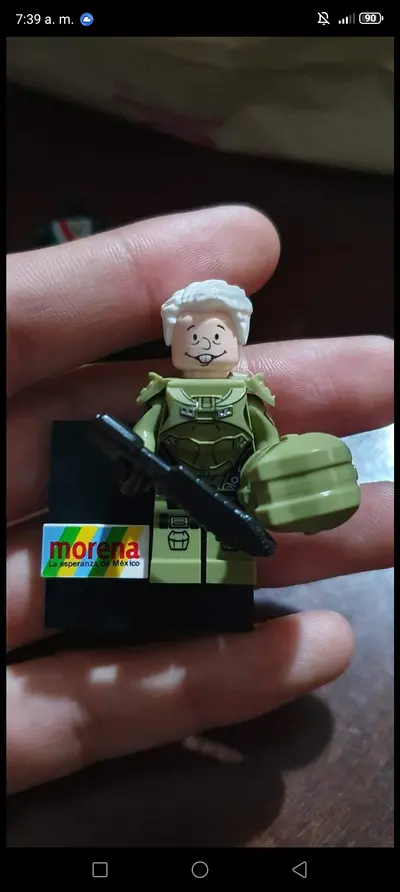 El jefe del morena