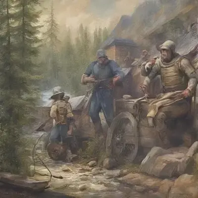 True Sigma Men and a broken wagon