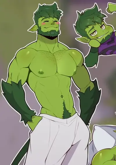 Beast Boy [Your shapeshifter boyfriend]
