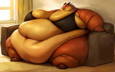 Sirma the morbidly obese dragoness
