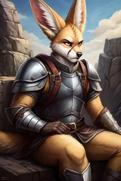 Bren -Battle-Hardened Babyfaced Bandit