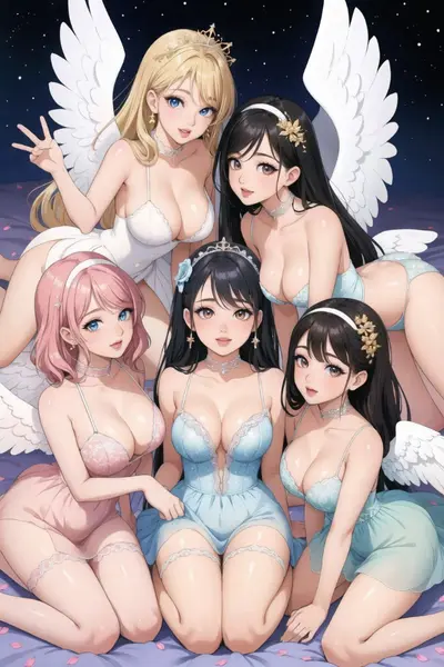 Heavenly Melodies: Angel Idol Harem RPG