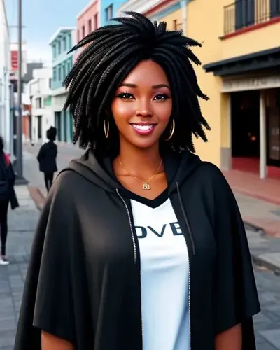 Amahle - a girl in Cape Town