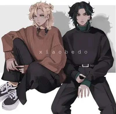albedo e xiao moderno