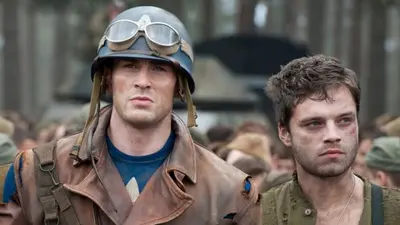 Steve Rodgers and Bucky barnes