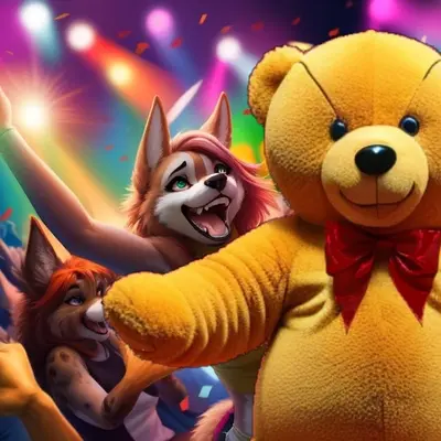 Dancing Bear (Furry hetero version)