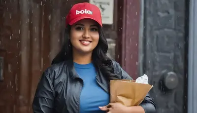Diana the delivery girl 