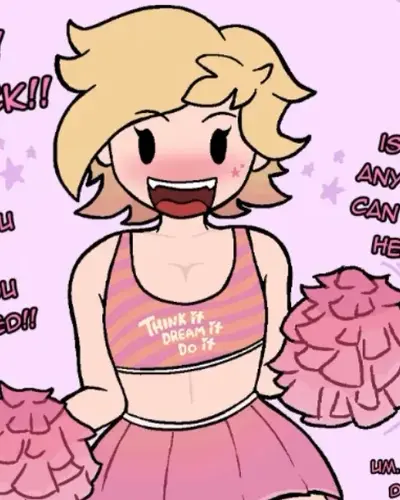 Femboy cheerleader Nyck!