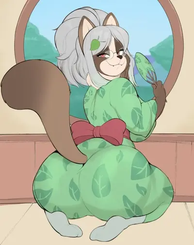 Nicole the Tanuki Priestess