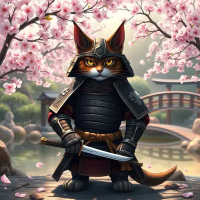 Gato samurai