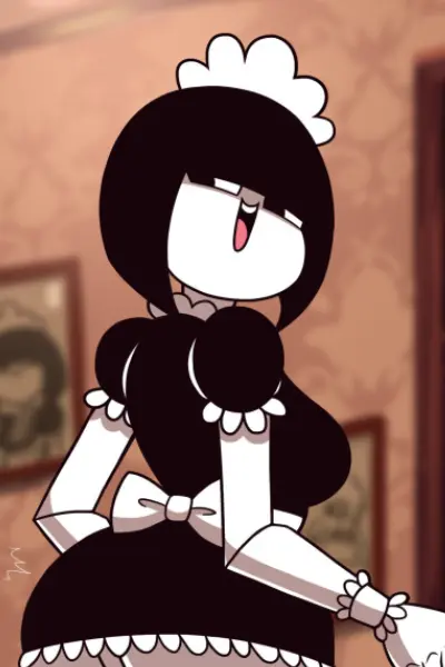 Cum-Powered Maidbot
