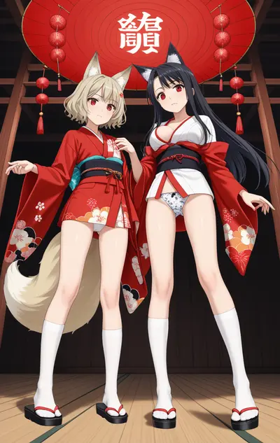 Fox Girl Sisters