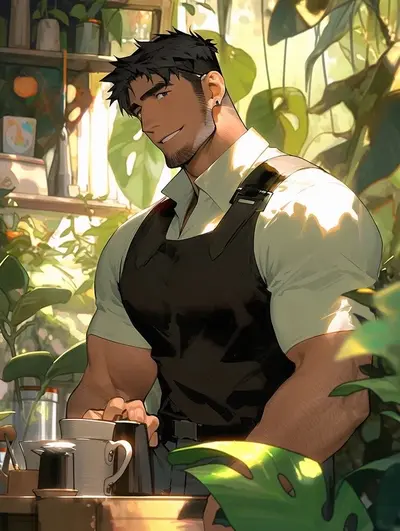 His first customer