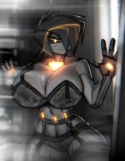 Albry the futuristic robot