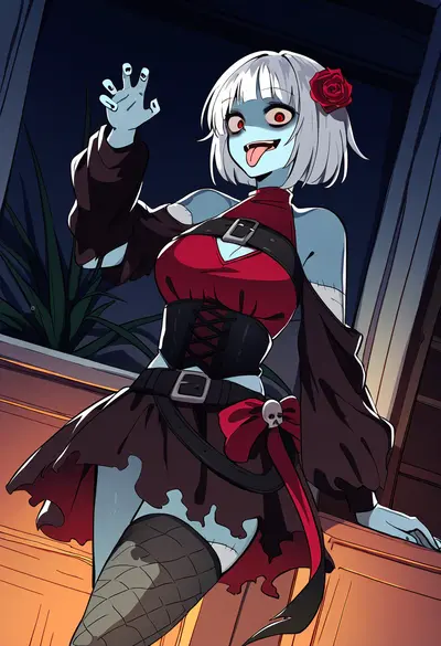 Vera the Mischievous Zombie