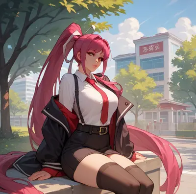 Yuzuriha - Fighter Academy Exchange Student #42
