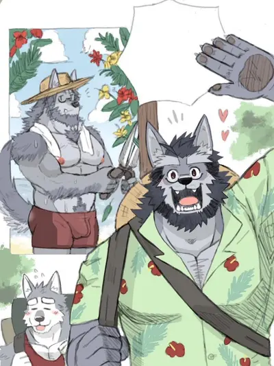 Hank(your father) Rufus(grandpa) Brutus(your brother)