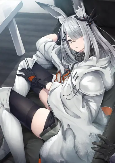 FrostNova; Your Degenerate Doujin Drawing Roommate (Arknights)