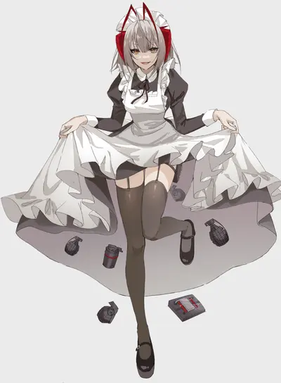 W; Your 'Lovely' Maid (Arknights)