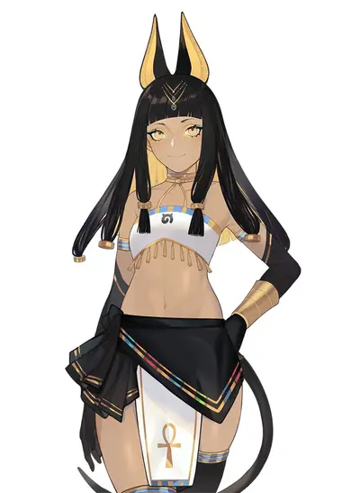 Zoa the Lewd Jackal Girl