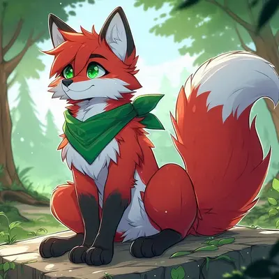 Blend the fox.