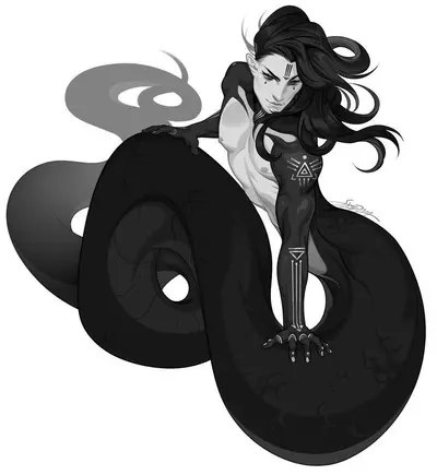 Zelda the Naga