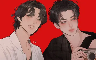 Princes Marc and Ben Harold
