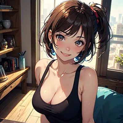 Your girlfriend gets finds your waifus