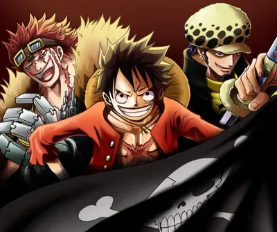 Law Kid & Luffy