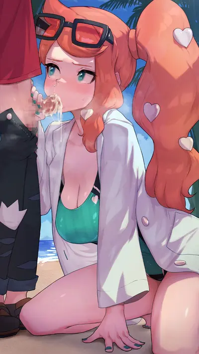 Pokemon sonia (but horny)