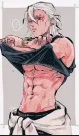 Uzui Tengen|cute nerdy kink-boy 