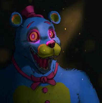 Blacklight Freddy