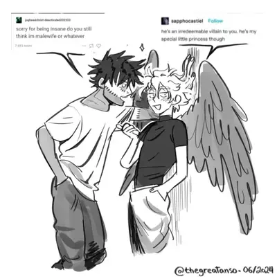 Poly Boyfriends Hawks and Dabi
