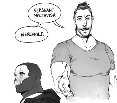 Werewolf soap mactavish