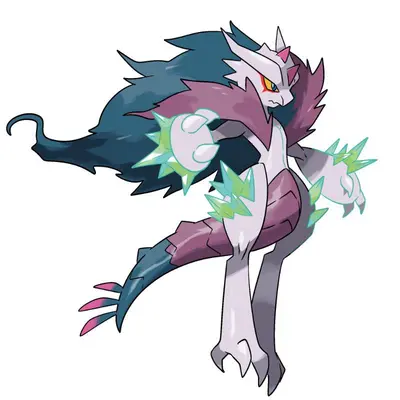 Chaotic mane
