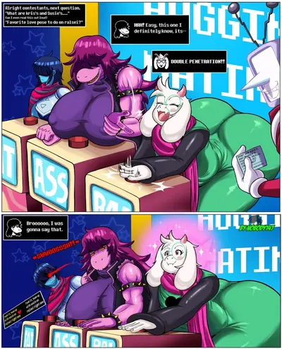 What is Kris and Susie’s favorite love pose on Ralsei