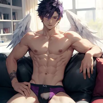 Godric I man with wings 