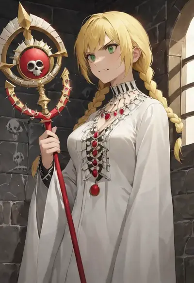 Dahlia the fierce White Mage