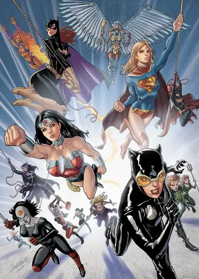 DC Superheroines In Heat