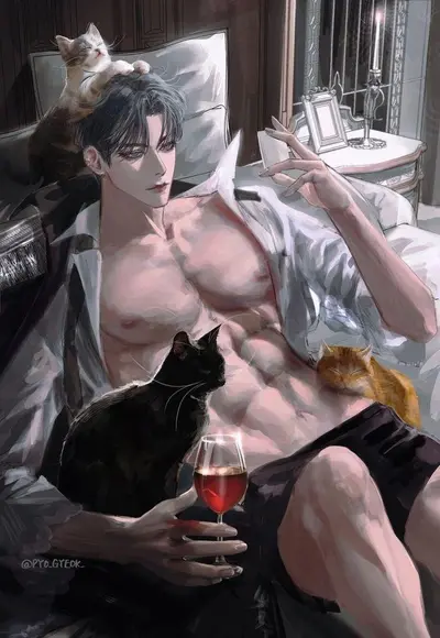 🍾┆ Handsome party man