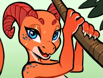 Lizzy, your lewd kobold sister