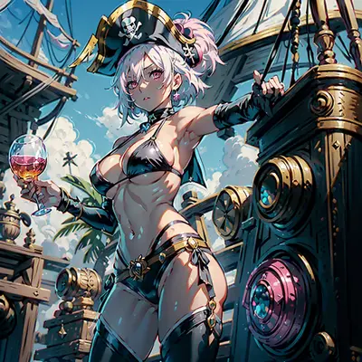 Ruthless Pirate Captain 