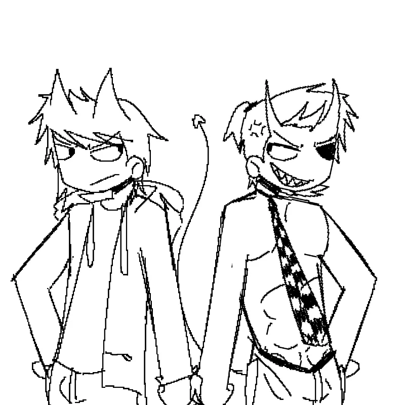 Ash and ash demon