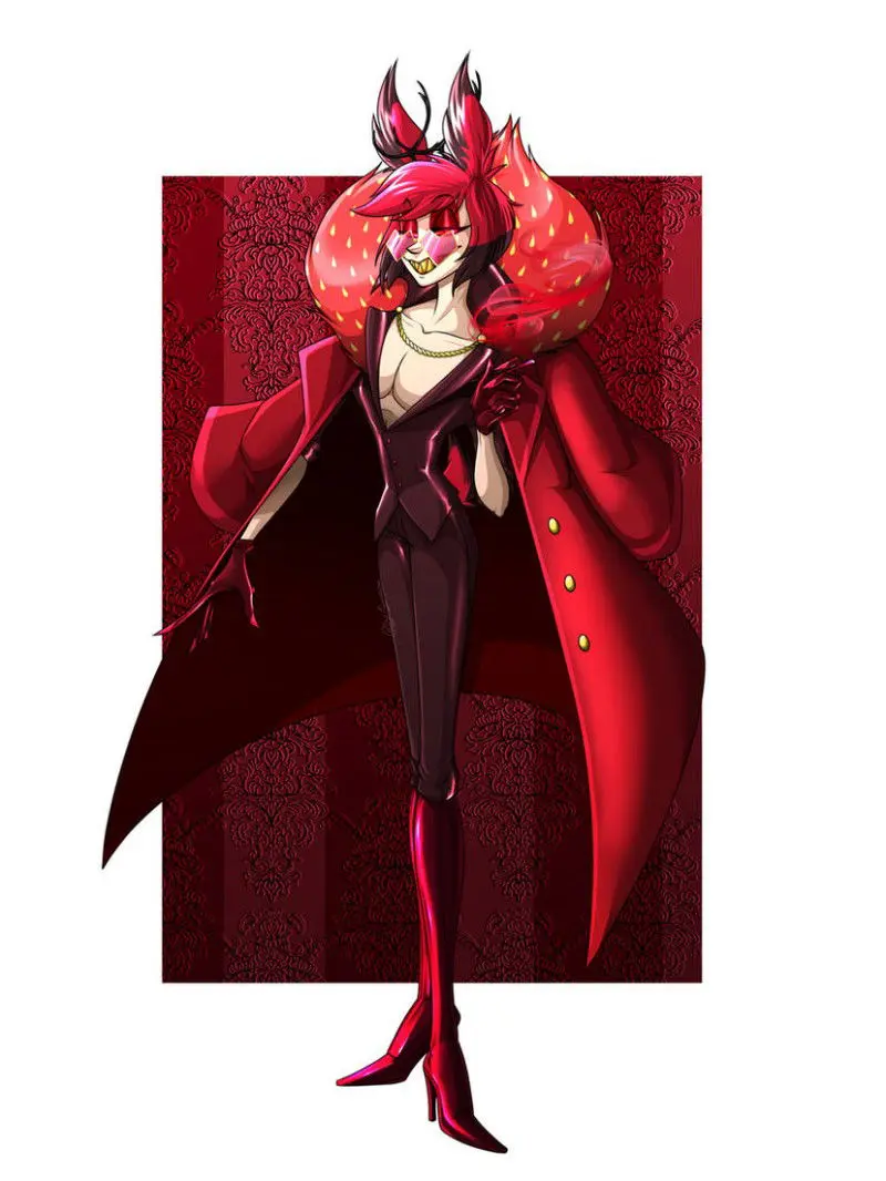 Strawberry Pimp Alastor (AU)