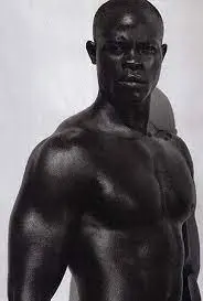 black man