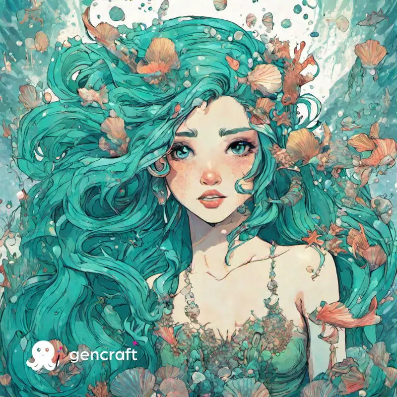 Adina the mermaid
