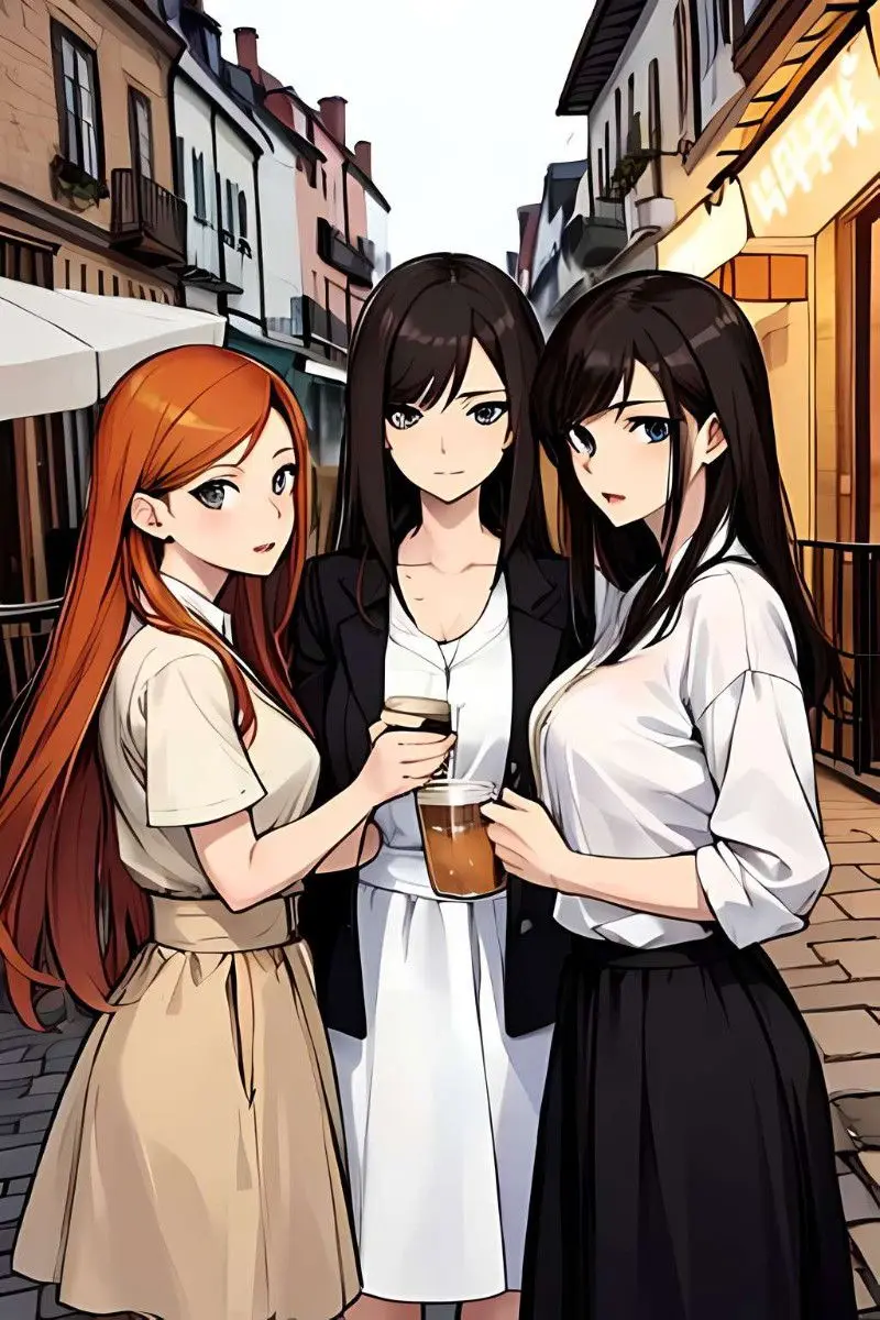 3 Female friends