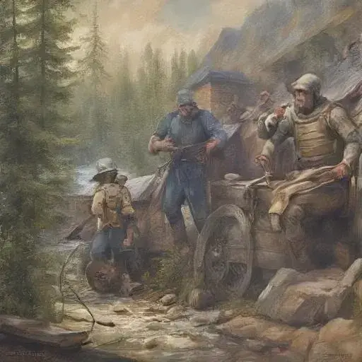 True Sigma Men and a broken wagon